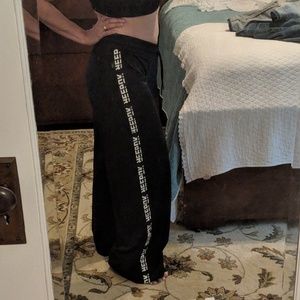 Reebok flared athletic pants